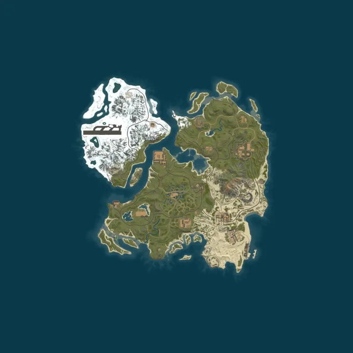 Map of VeryGames.com Rust Server