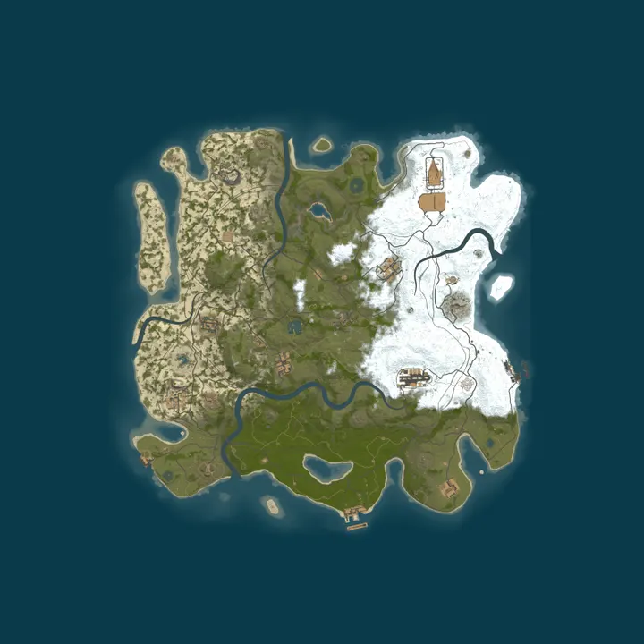 Map of P&V Pve Adventures