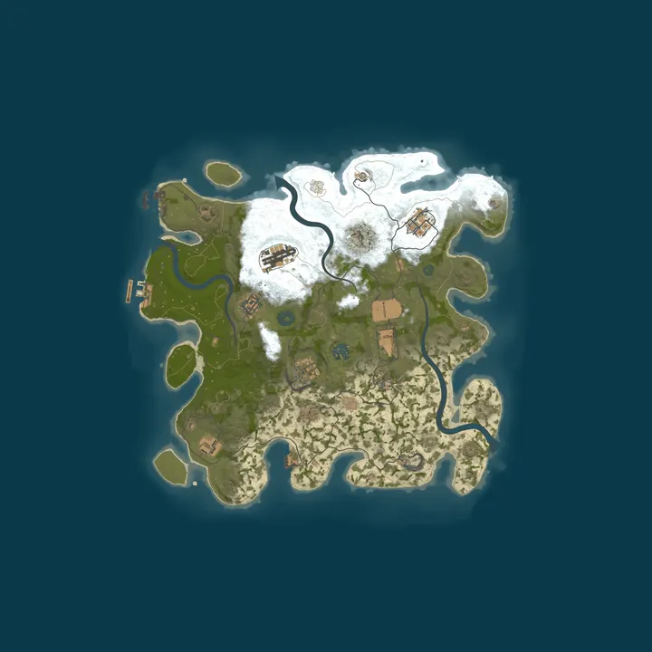 Map of Power Rust
