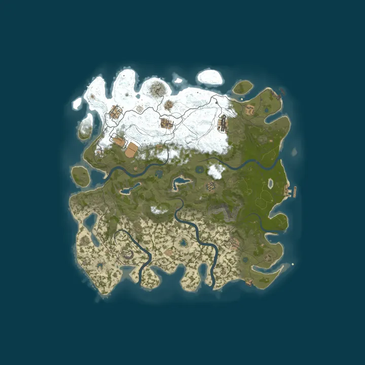 Map of Neon - X10 EU Clans