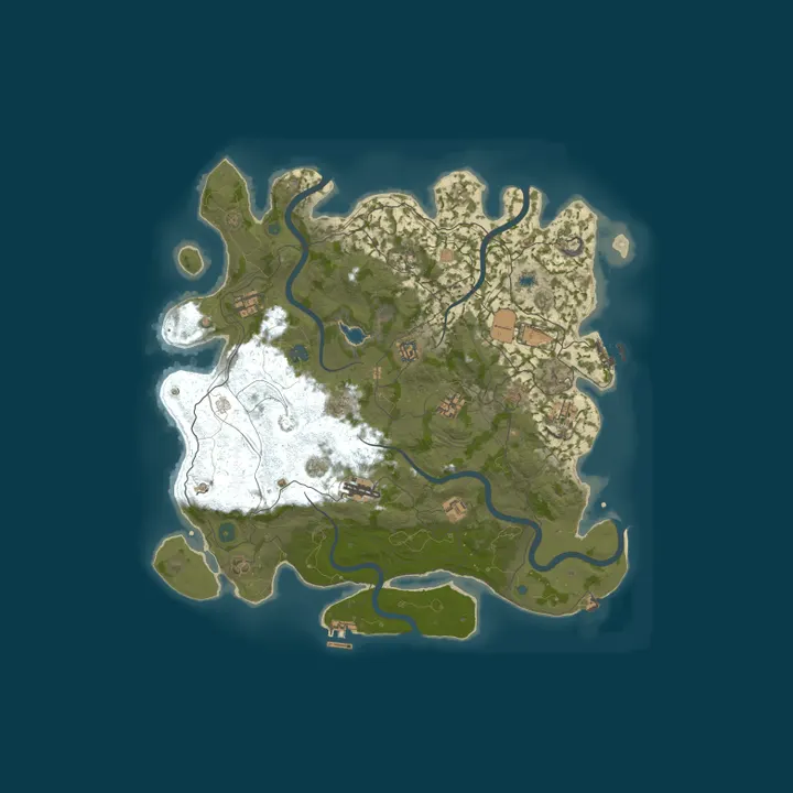Map of KrainaRUST.com TEST