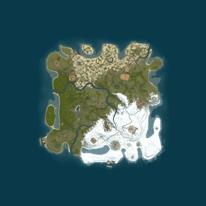 Map of OUTPOST[EU] 2x Monthly |Solo/Duo/Trio/Quad| Just Wiped