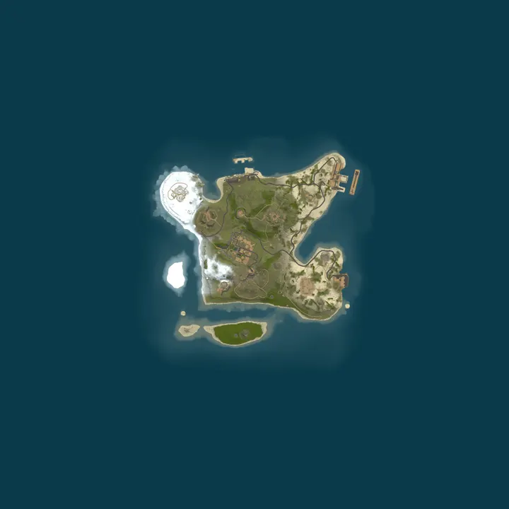 Map of The Server Rusty Spot