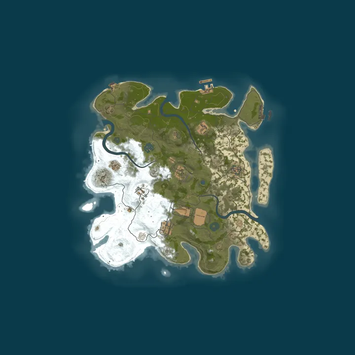 Map of Coog's Hunger Games