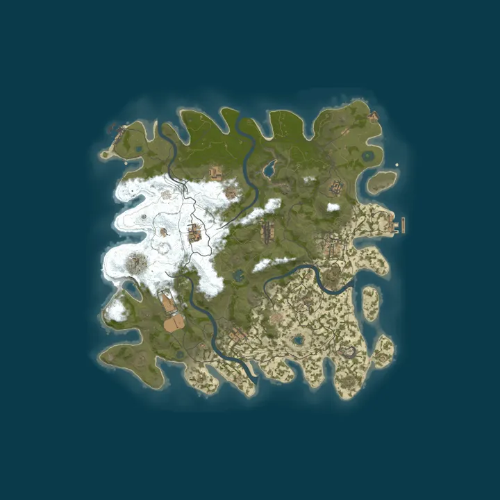 Map of Orange Dream | Cozy PvE/RP | No KOS