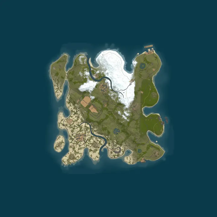 Map of [EU|UA] BAVOVNA | X10 | KITS | RP | OPEN BETA TEST | WIPE 05/10