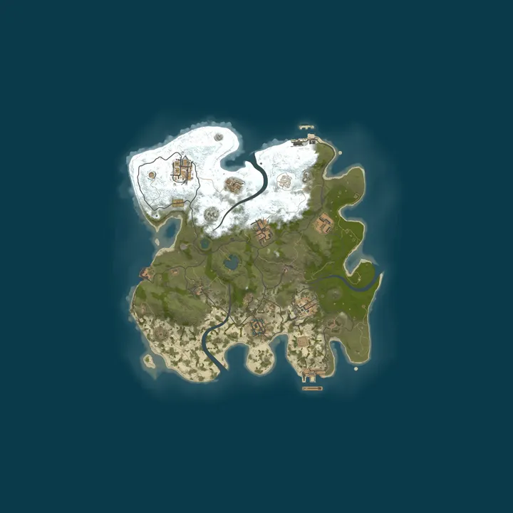 Map of Rust @ ServerProject.net