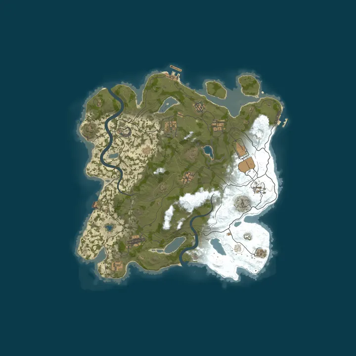 Map of US Testing Server