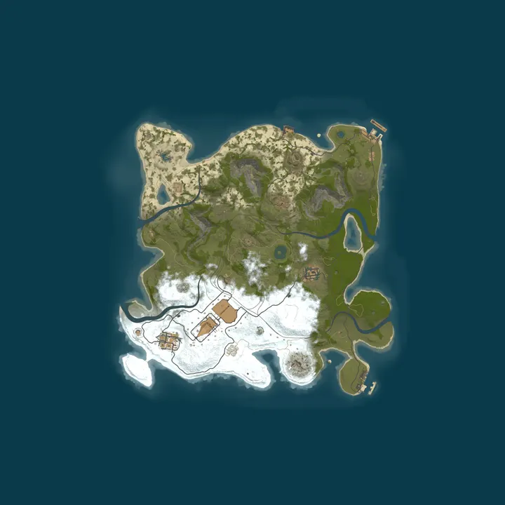 Map of [PL/EU] Strefa Rust - Vanilla l NoLimit l RaidTime 15:00-00:00