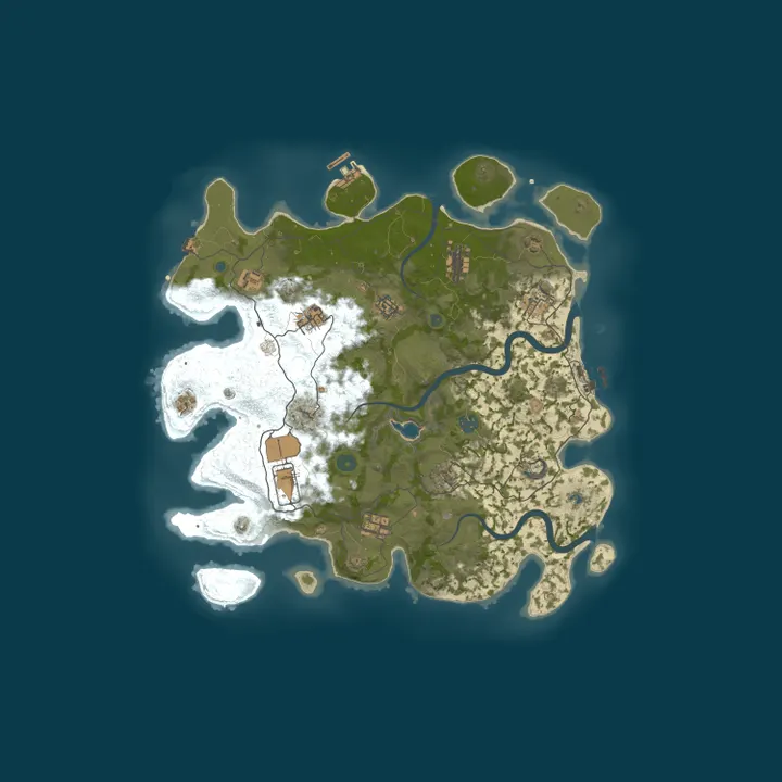 Map of HubGame | Duo/Trio | HubGame.ru