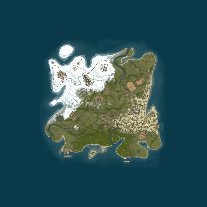Map of [JP] Japan Hideaway Server | Solo/Duo/Trio/Quad | Raid Hours