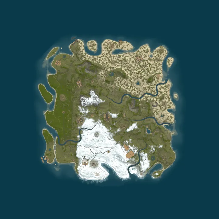 Map of HolyRust | PVE x2/x3 | РЕЙДБАЗЫ | КВЕСТЫ | ВАЙ