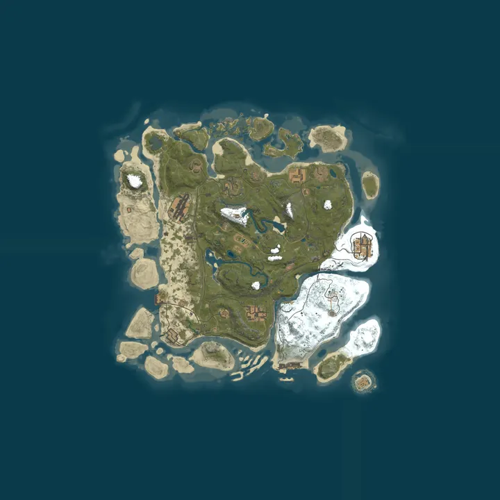 Map of [US] Void Servers PVE 1000X|Kits|Loot+|NoBPs|Events