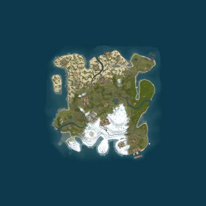 Map of MyRust Solo/Duo/Trio | 2x | THURSDAY WIPE