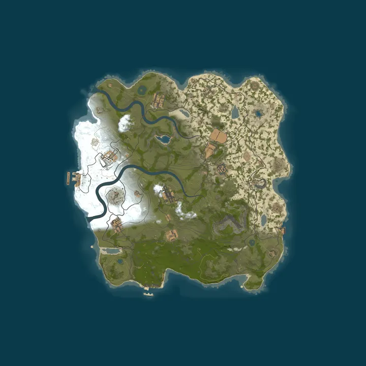 Map of Rustafied.com - US Small - Monday