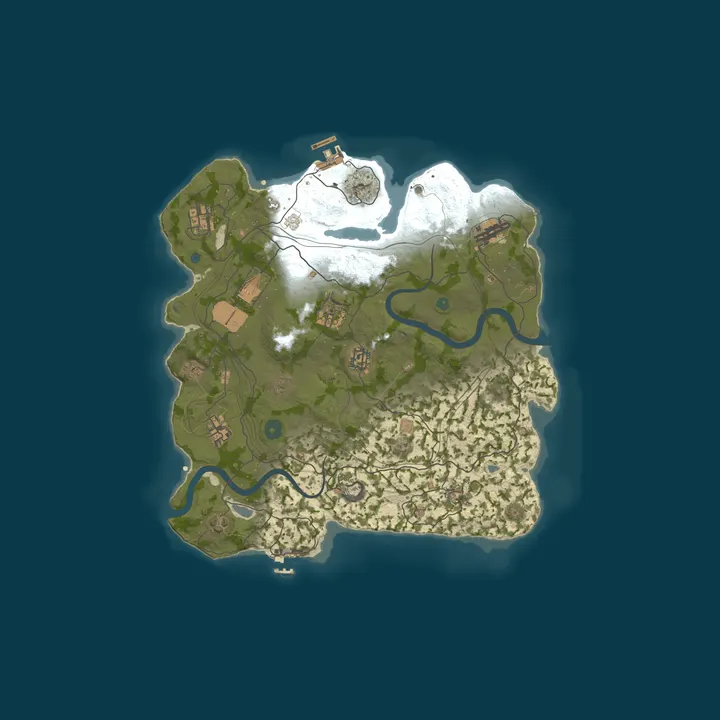 Map of ⦿ ICEFUSE 20X Phoenix (NoBP|PVP|Shop|MyMini|5X WIPED)