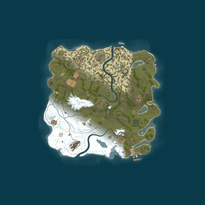 Map of ⦿ ICEFUSE 5X Alpha (Solo/Duo/Trio|Shop|Kits|X5 WIPED)