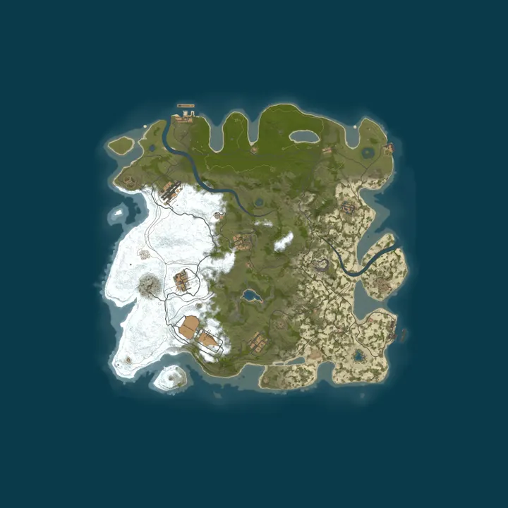 Map of EU Rusty Bear 3x Monthly Main | No Offlines | Noob Friendly | L