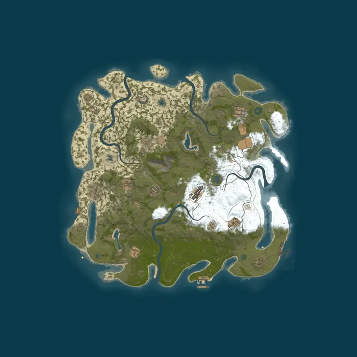 Map of Last Wolf Sanctuary 2x Bi-weekly | Solo Only