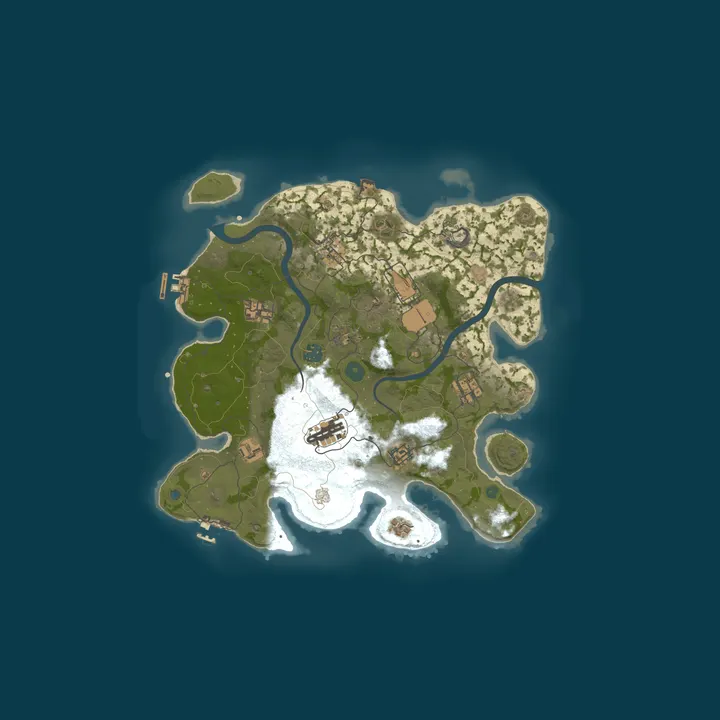 Map of  Ghost's Bag of tricks