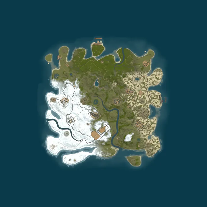 Map of Dracon Rust 2X | TP| Events| Kits| Wiped: 5/10 | 2 days ago