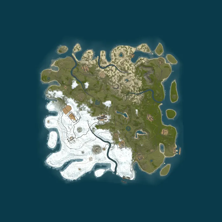 Map of NOVΛ PVE 10X|Crafting|Skills|R-Bases|EpicLoot|Kits|2XP|Legenda