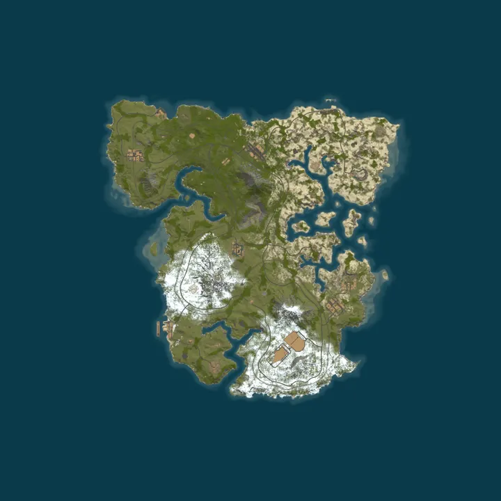 Map of Kapco411 Jungle Wars|Random Farm|Full Custom Maps|Raidbases & E