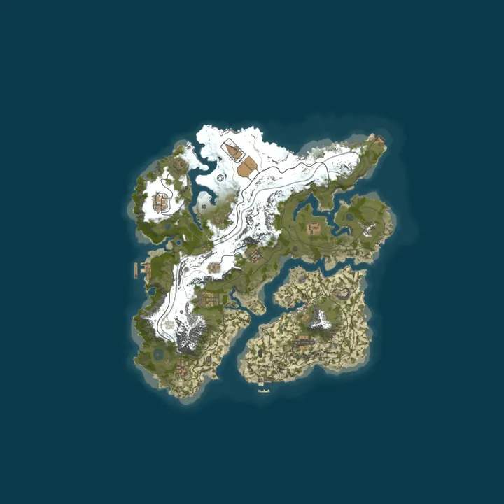 Map of Kapco411 PVEasy|3X Monthly|No Zombies or Xtra NPC's|Chill with