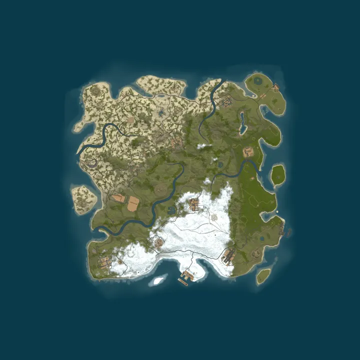Map of Isla del Bertillio