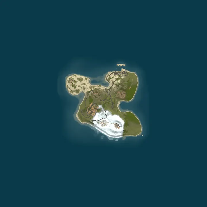 Map of Menace Rust 2x | Solo/Duo | Small map | Wiped 30/09 | Sat/Wed