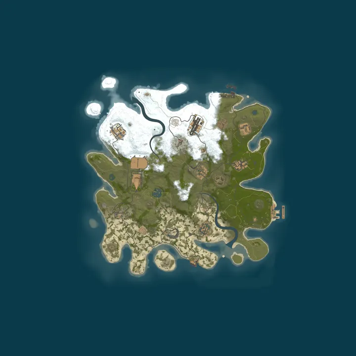 Map of Fox River Rust | Low Pop 2x Solo/Duo | Bi-Weekly Thursdays
