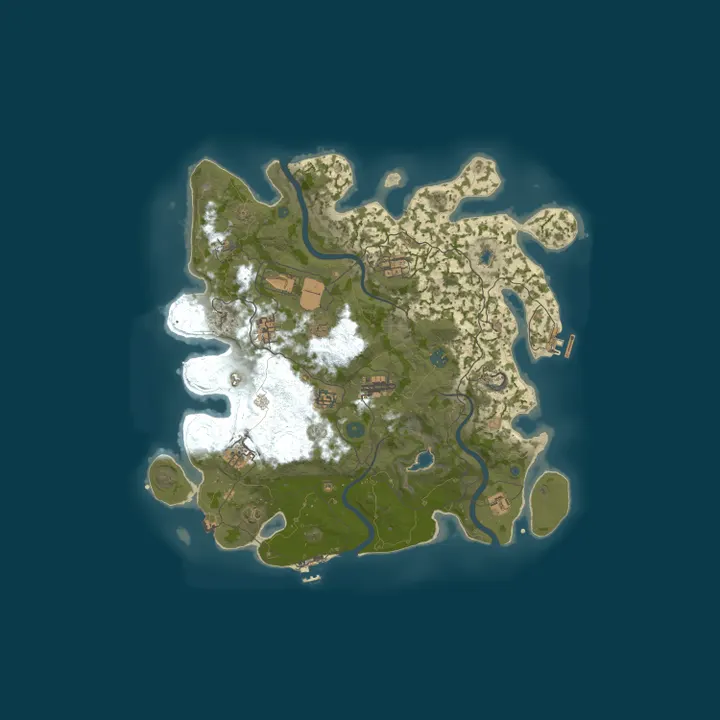 Map of Rusty Bear