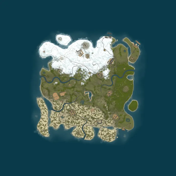 Map of Rusty Sheep PVE|Quests|SkillTree|Events