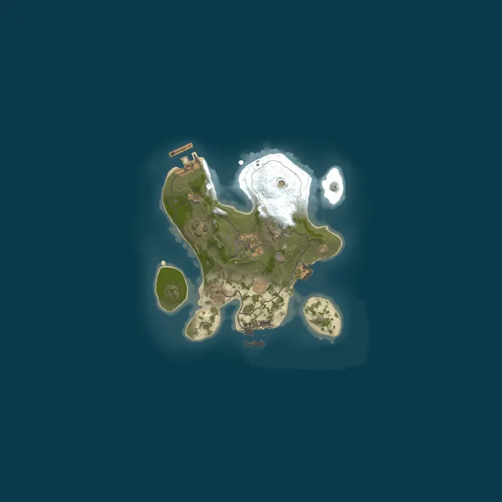 Map of Pine Hosting - Rust Server