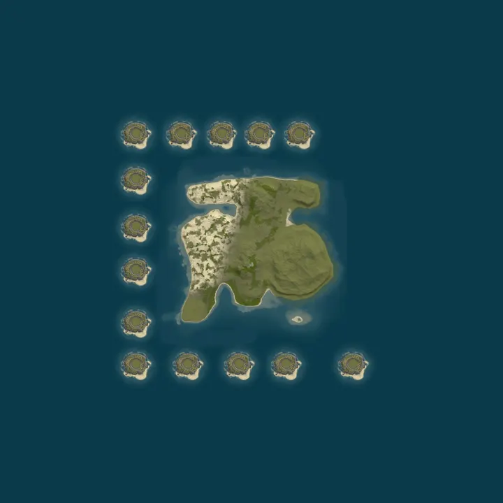 Map of Sinners Rust Build Server