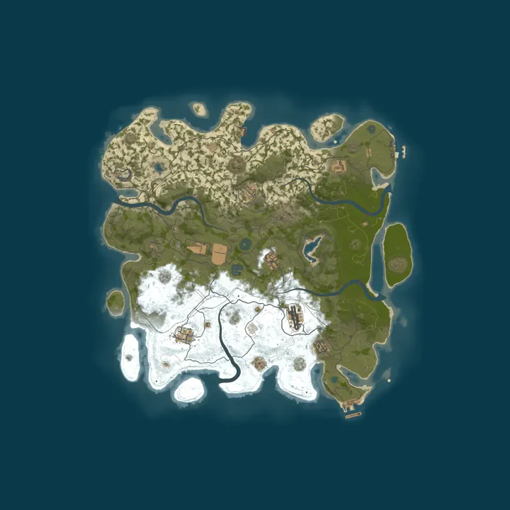 Map of My Untitled Rust Server