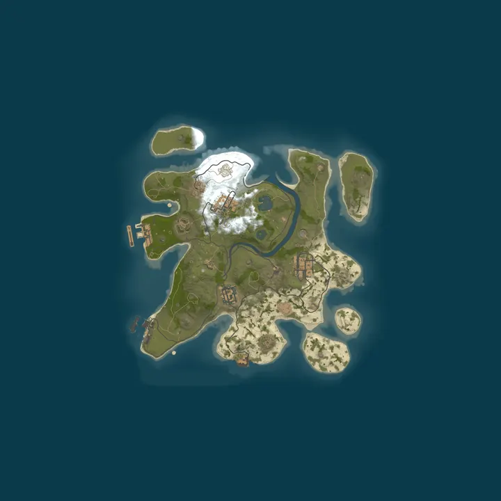 Map of MP7 Enjoyer's shitty PVE server