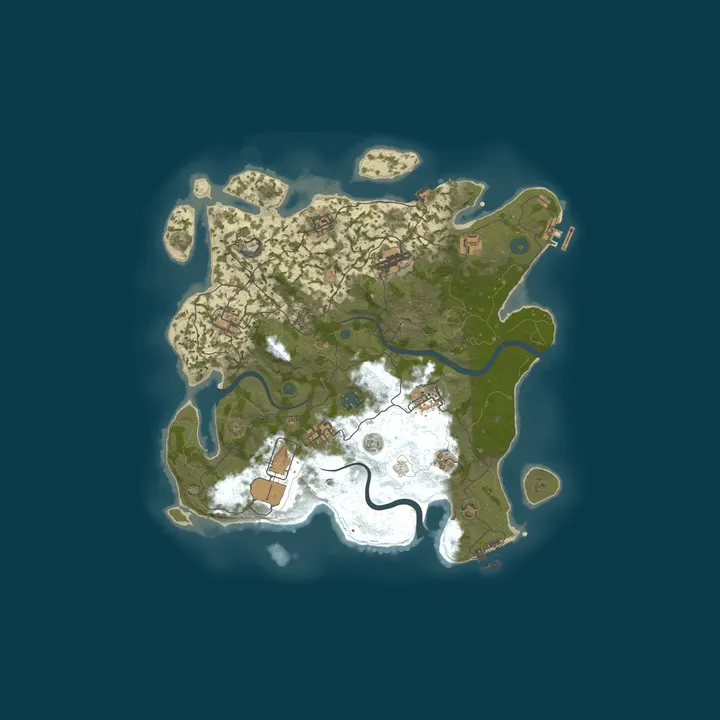 Map of Black Dragons Rusty Playground