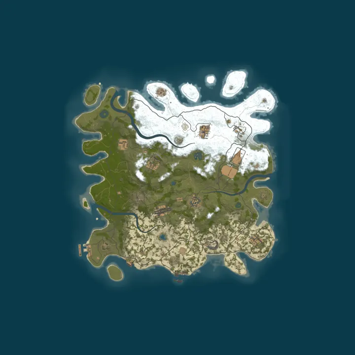 Map of Rich Piana Rape Gorilla Mode