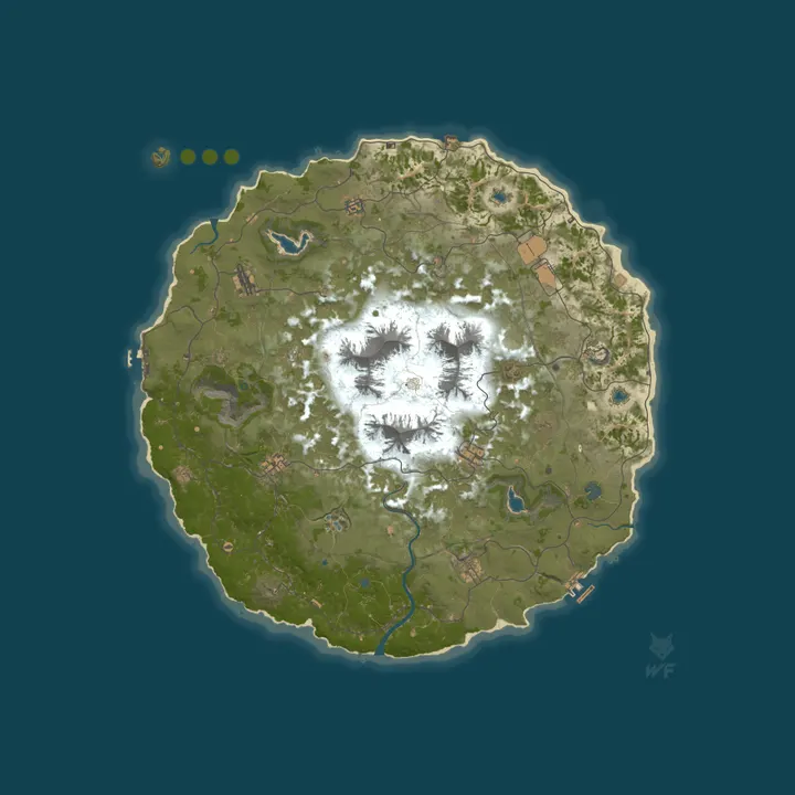 Map of CREED PVE | VANILLA + | BIG JAWBS | BI-WEEKLY