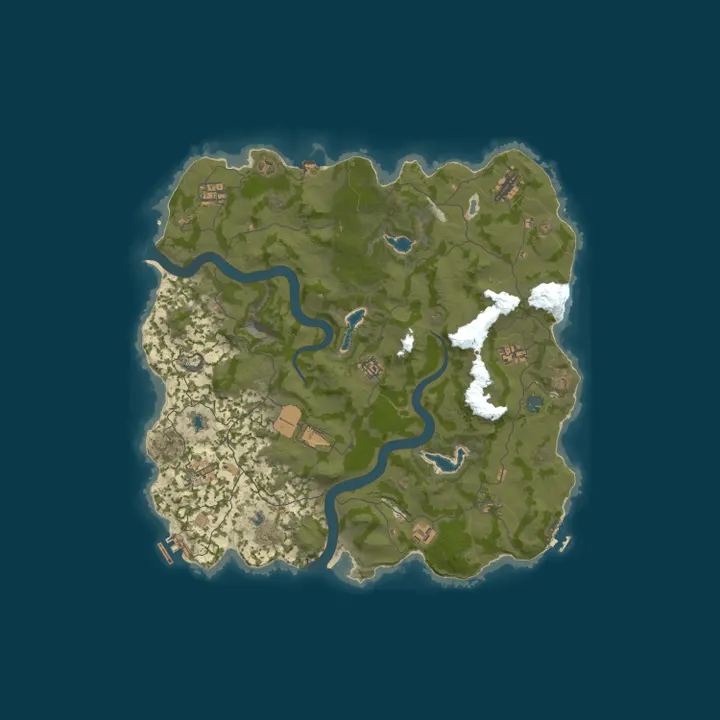 Map of Good Times Custom Maps Server I (PVE-Build)
