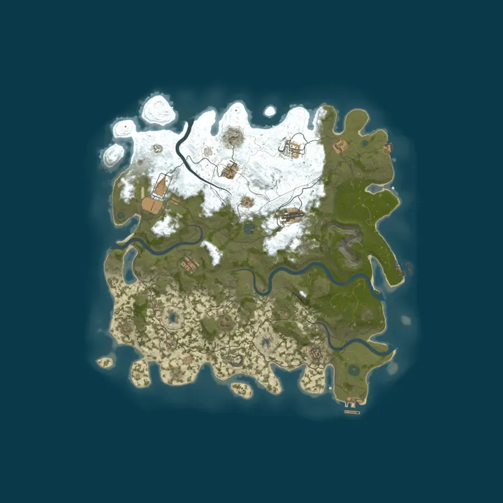 Map of Rangers 15x PVE|Monthly|CustomWeapons|Quests|Raidablebases