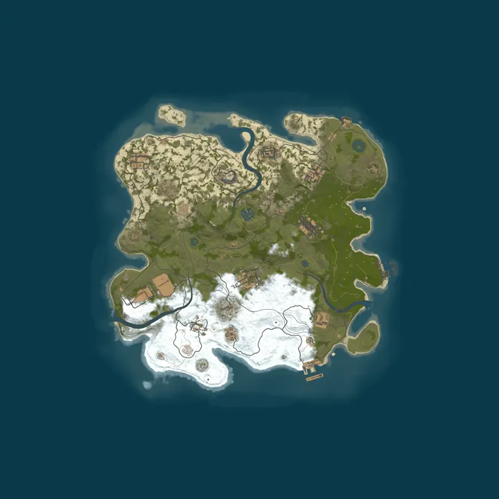 Map of RUSTY GOOSE | PvE | RAIDS | MINIS | SKILLS | EVENTS