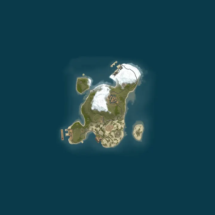 Map of My Untitled Rust Server