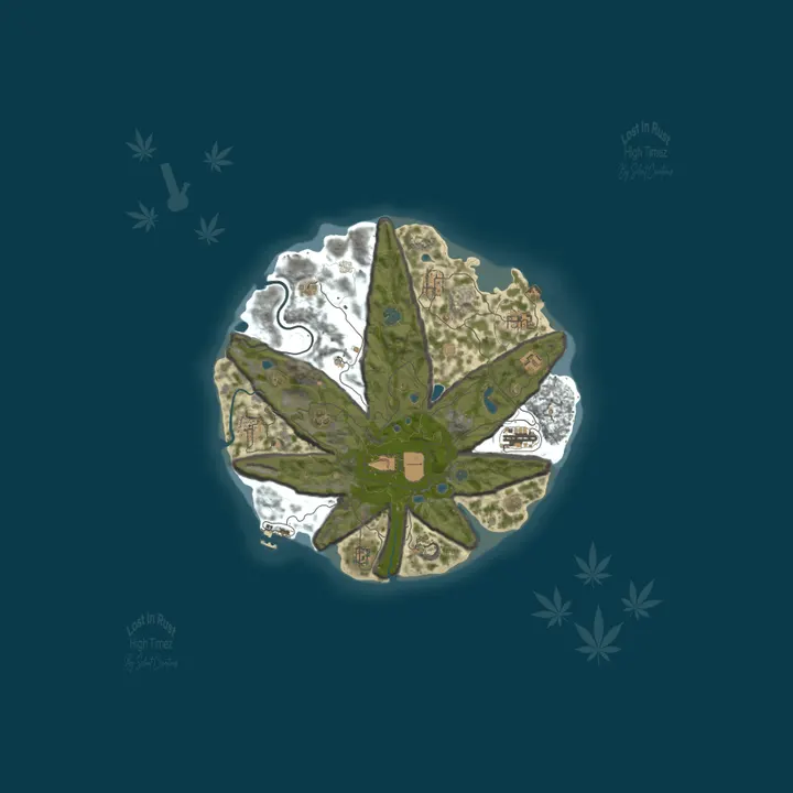 Map of HighMiles Test server