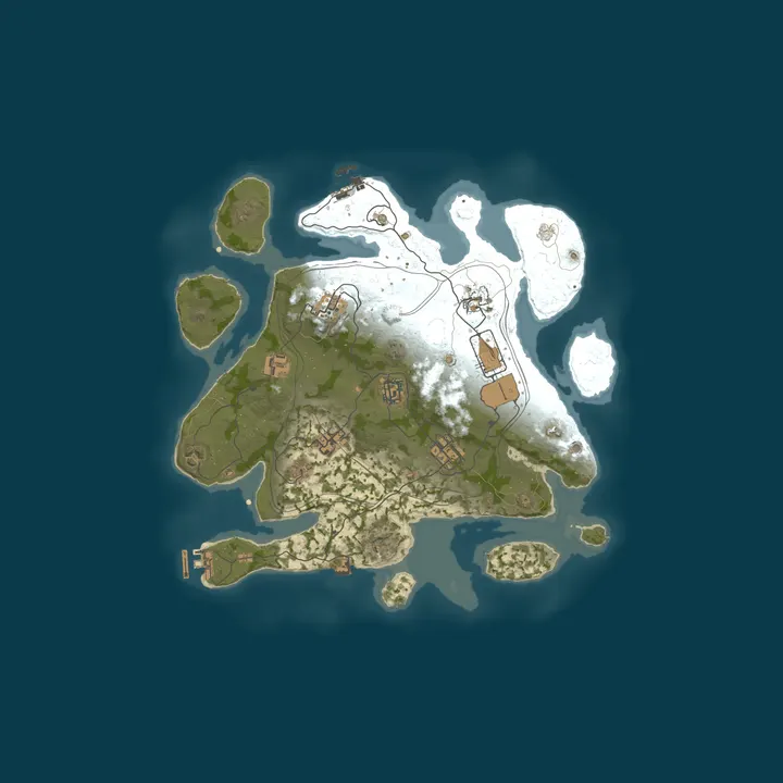 Map of Global.gg - US 3x │PVP│Loot+│Clans│Kits│TP│