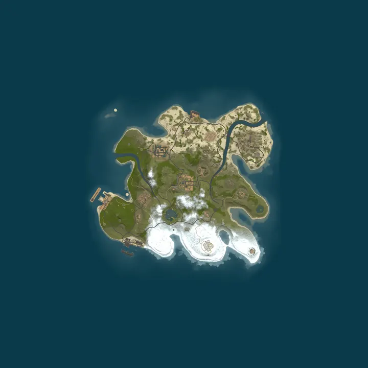 Map of Rust-A-Nut