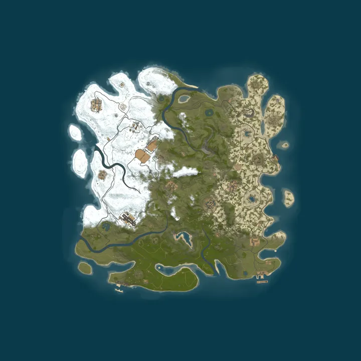 Map of Blue-Collar-Rust