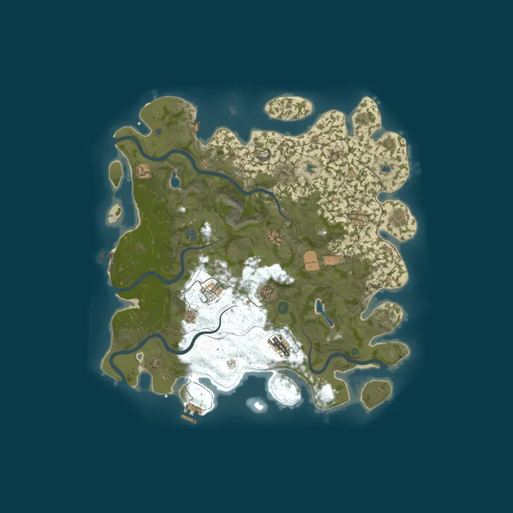 Map of General Confusion Zombie PvE
