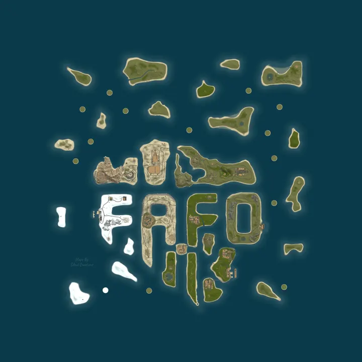 Map of FAFO Gamers - Survive and Kill Them All